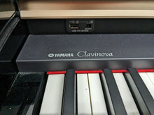 Load image into Gallery viewer, Yamaha Clavinova CLP-340PE glossy black polished ebony Piano stock #24055