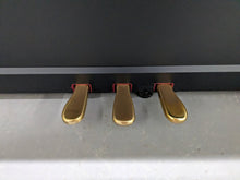 Load image into Gallery viewer, Roland HP508 digital piano and stool in polished glossy black stock number 24054