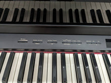 Load image into Gallery viewer, Roland HP508 digital piano and stool in polished glossy black stock number 24054