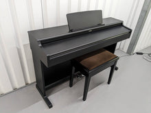 Load image into Gallery viewer, Yamaha Arius YDP-165 digital piano and stool in satin black finish stock #24064