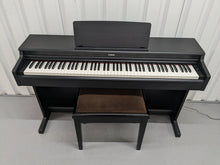 Load image into Gallery viewer, Yamaha Arius YDP-165 digital piano and stool in satin black finish stock #24064