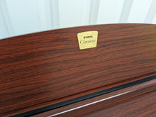 Load image into Gallery viewer, Yamaha Clavinova CLP-220 digital piano in mahogany finish stock number 24056