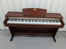 Load image into Gallery viewer, Yamaha Clavinova CLP-220 digital piano in mahogany finish stock number 24056