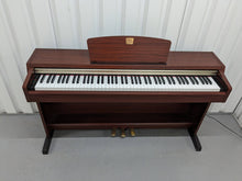 Load image into Gallery viewer, Yamaha Clavinova CLP-220 digital piano in mahogany finish stock number 24056