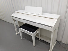 Load image into Gallery viewer, Casio Celviano AP-450 digital piano and stool in satin white finish stock #24065