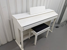 Load image into Gallery viewer, Casio Celviano AP-450 digital piano and stool in satin white finish stock #24065