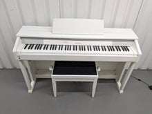 Load image into Gallery viewer, Casio Celviano AP-450 digital piano and stool in satin white finish stock #24065