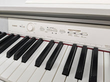 Load image into Gallery viewer, Casio Celviano AP-450 digital piano and stool in satin white finish stock #24065