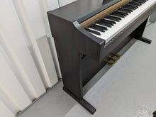Load image into Gallery viewer, Roland HP101e digital piano and stool in dark rosewood finish stock #24061