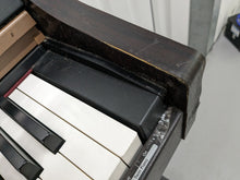 Load image into Gallery viewer, Roland HP101e digital piano and stool in dark rosewood finish stock #24061