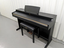 Load image into Gallery viewer, Yamaha Arius YDP-162 Digital Piano satin black clavinova keyboard stock #24072