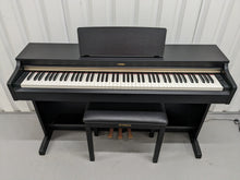 Load image into Gallery viewer, Yamaha Arius YDP-162 Digital Piano satin black clavinova keyboard stock #24072