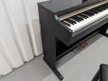 Load image into Gallery viewer, Yamaha Arius YDP-162 Digital Piano satin black clavinova keyboard stock #24072