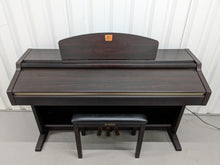 Load image into Gallery viewer, Yamaha Clavinova CLP-930 Digital Piano and stool in dark rosewood stock #24062