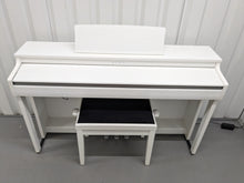 Load image into Gallery viewer, Kawai CN27 digital piano and stool in satin white finish stock number 24080