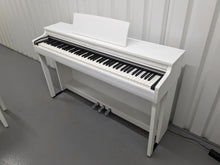 Load image into Gallery viewer, Kawai CN27 digital piano and stool in satin white finish stock number 24080