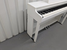 Load image into Gallery viewer, Kawai CN27 digital piano and stool in satin white finish stock number 24080