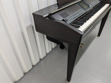 Load image into Gallery viewer, YAMAHA CLAVINOVA CVP-509 DIGITAL PIANO + STOOL IN DARK ROSEWOOD stock #24081
