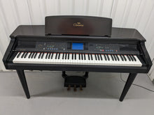 Load image into Gallery viewer, Yamaha Clavinova CVP-96 Digital Piano arranger in polished rosewood stock #24066
