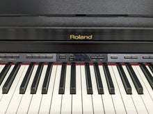 Load image into Gallery viewer, Roland HP305 SuperNatural Digital Piano and stool in satin black finish Stock nr 24088