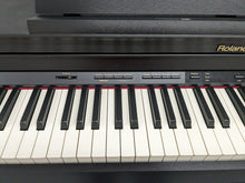 Load image into Gallery viewer, Roland HP305 SuperNatural Digital Piano and stool in satin black finish Stock nr 24088