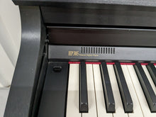 Load image into Gallery viewer, Roland HP305 SuperNatural Digital Piano and stool in satin black finish Stock nr 24088