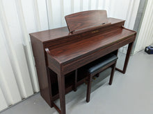Load image into Gallery viewer, Yamaha Clavinova CLP-440 Digital Piano and stool in mahogany stock no 24082