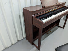 Load image into Gallery viewer, Yamaha Clavinova CLP-440 Digital Piano and stool in mahogany stock no 24082