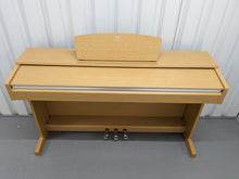 Load image into Gallery viewer, Yamaha Arius YDP-141 digital piano in cherry wood / light oak stock # 24086