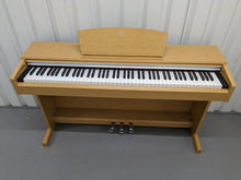 Load image into Gallery viewer, Yamaha Arius YDP-141 digital piano in cherry wood / light oak stock # 24086