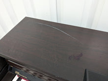 Load image into Gallery viewer, Roland HP203 digital piano and stool in dark rosewood finish stock number 24073 ex-school piano