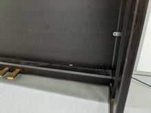Load image into Gallery viewer, Roland HP203 digital piano and stool in dark rosewood finish stock number 24073 ex-school piano
