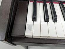 Load image into Gallery viewer, Roland HP203 digital piano and stool in dark rosewood finish stock number 24073 ex-school piano