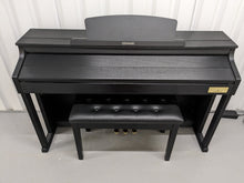 Load image into Gallery viewer, Casio Celviano AP-700 digital piano and stool in satin black finish stock #24094