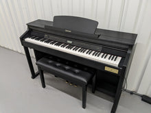 Load image into Gallery viewer, Casio Celviano AP-700 digital piano and stool in satin black finish stock #24094
