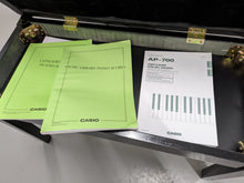 Load image into Gallery viewer, Casio Celviano AP-700 digital piano and stool in satin black finish stock #24094