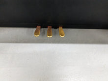 Load image into Gallery viewer, Roland HP605 digital piano and stool in glossy black polished ebony stock #25042