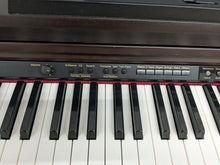 Load image into Gallery viewer, Roland HP203 digital piano and stool in dark rosewood finish stock number 24076