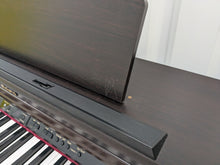 Load image into Gallery viewer, Roland HP203 digital piano and stool in dark rosewood finish stock number 24076