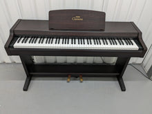 Load image into Gallery viewer, Yamaha Clavinova CLP-810s Digital full size Piano in dark rosewood stock # 24091