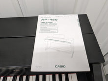 Load image into Gallery viewer, Casio Celviano AP-450 digital piano in satin black finish stock number 24101