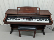 Load image into Gallery viewer, Yamaha Clavinova CLP-860 Digital Piano and stool in mahogany stock # 24096