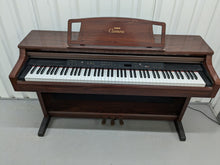 Load image into Gallery viewer, Yamaha Clavinova CLP-860 Digital Piano and stool in mahogany stock # 24096