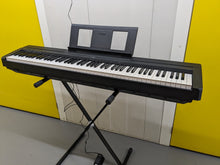 Load image into Gallery viewer, Yamaha P-45 digital portable piano + stand + sustain pedal stock number 24104