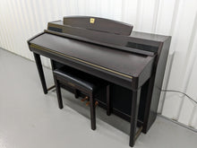 Load image into Gallery viewer, YAMAHA CLAVINOVA CLP-270 DIGITAL PIANO AND STOOL IN DARK ROSEWOOD stock nr 24106