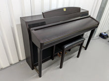 Load image into Gallery viewer, YAMAHA CLAVINOVA CLP-270 DIGITAL PIANO AND STOOL IN DARK ROSEWOOD stock nr 24106