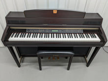 Load image into Gallery viewer, YAMAHA CLAVINOVA CLP-270 DIGITAL PIANO AND STOOL IN DARK ROSEWOOD stock nr 24106