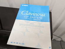 Load image into Gallery viewer, YAMAHA CLAVINOVA CLP-270 DIGITAL PIANO AND STOOL IN DARK ROSEWOOD stock nr 24106