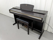 Load image into Gallery viewer, Yamaha Arius YDP-161 Digital Piano dark rosewood clavinova keyboard stock #24107