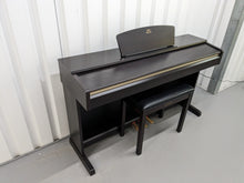 Load image into Gallery viewer, Yamaha Arius YDP-161 Digital Piano dark rosewood clavinova keyboard stock #24107